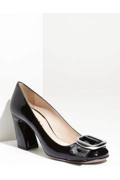 prada slingback pump sale|prada buckle sculpted heel pump.